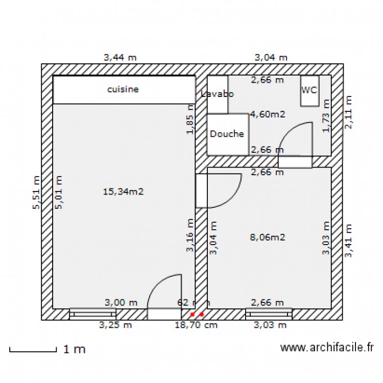 garage. Plan de 0 pièce et 0 m2