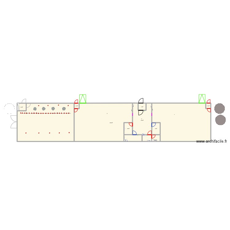 POULES PONDEUSE NOUVEAU. Plan de 8 pièces et 411 m2