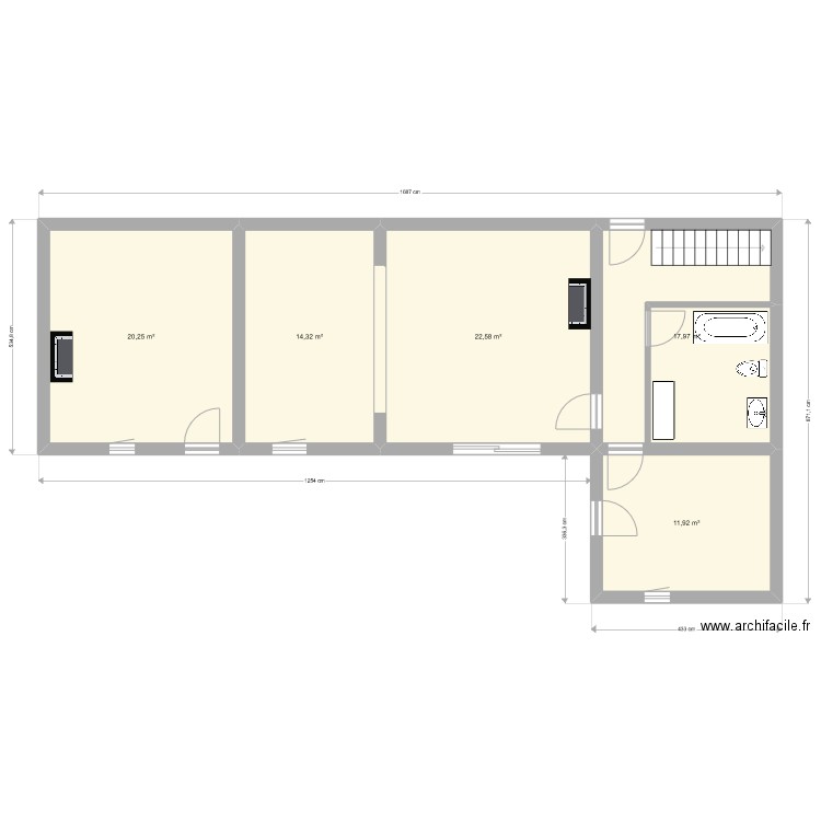 Maison_Trévières_v0. Plan de 0 pièce et 0 m2