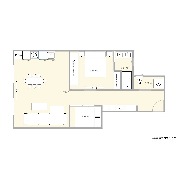 Consell de Cent. Plan de 0 pièce et 0 m2