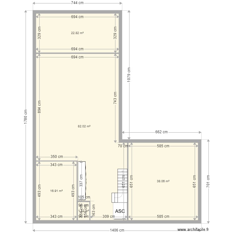 Crespieres 07 01 2022. Plan de 0 pièce et 0 m2