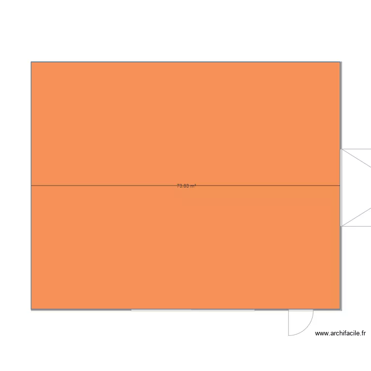 Plan garage. Plan de 