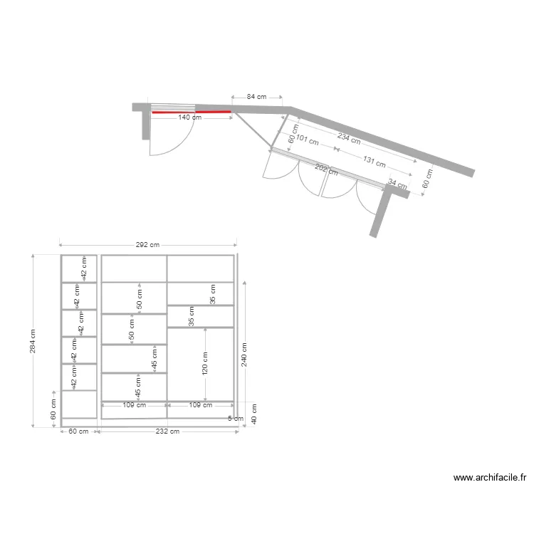 placard jung chbre amis interieur. Plan de 