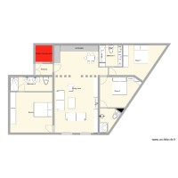 3 suites appartment