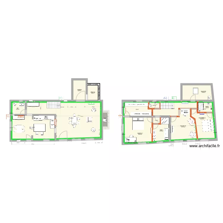 petite maison 10 mars 22 v7. Plan de 