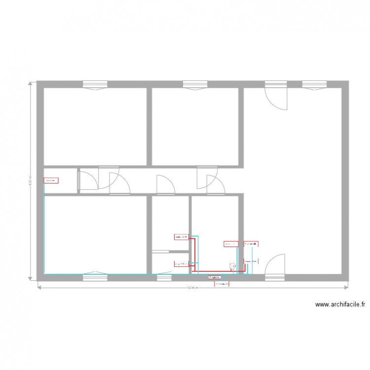 Schéma plomberie Revel 2016. Plan de 0 pièce et 0 m2