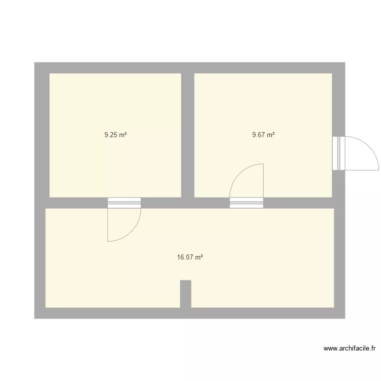 Etage 62 am&eacute;nag&eacute;. Plan de 