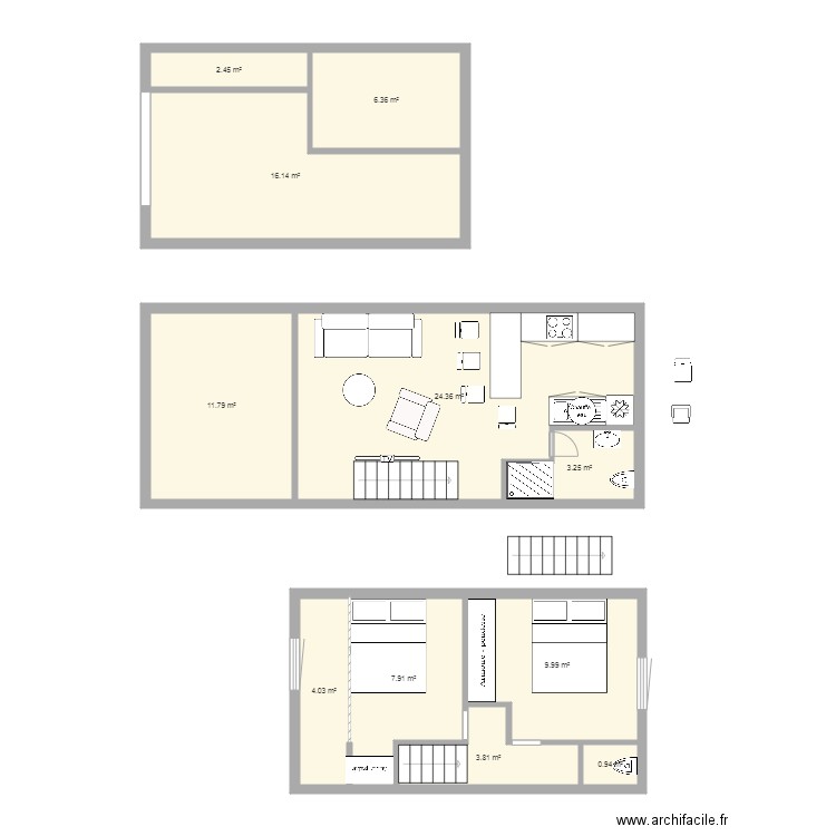 maison portissol. Plan de 0 pièce et 0 m2