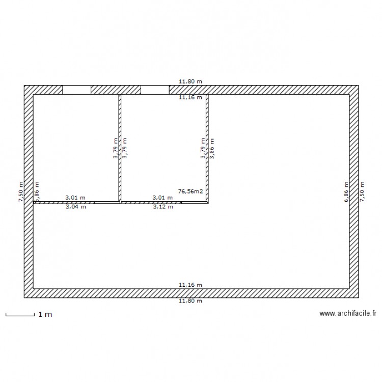 location. Plan de 0 pièce et 0 m2