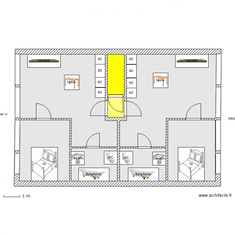 Noisy ODM V1. Plan de 0 pièce et 0 m2