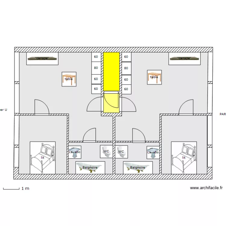 Noisy ODM V1. Plan de 