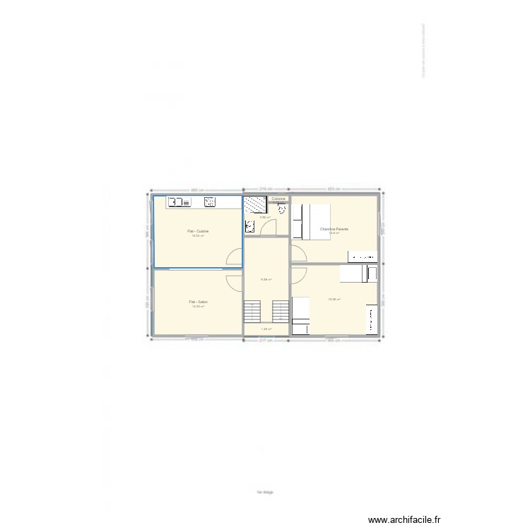 1er. Plan de 0 pièce et 0 m2 1er. Plan de 0 pièce et 0 m2