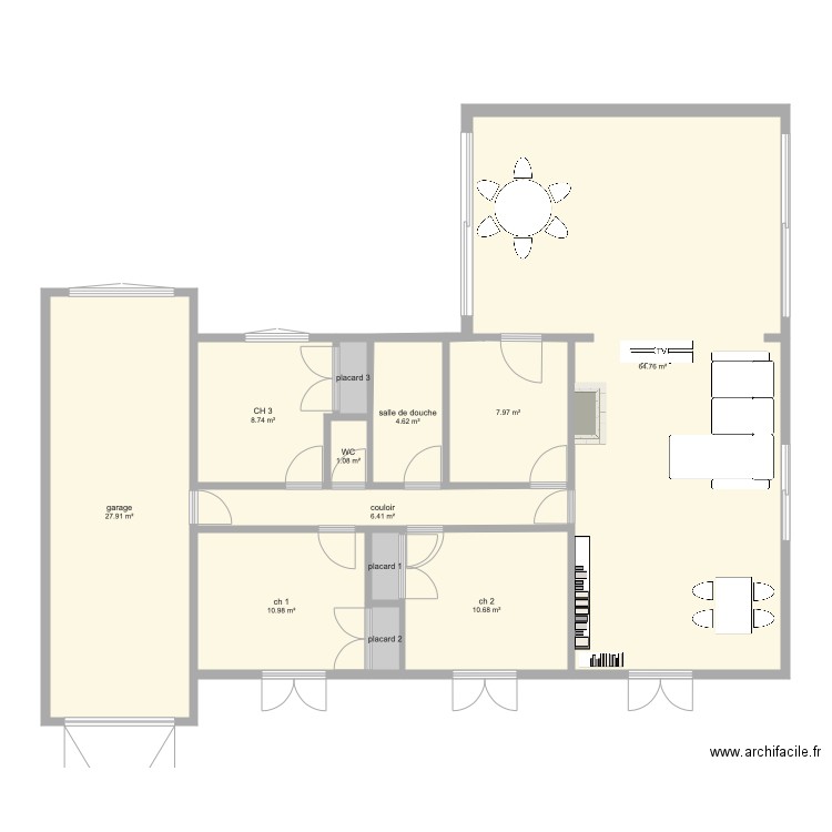 maison vendee 1970 vé3. Plan de 0 pièce et 0 m2