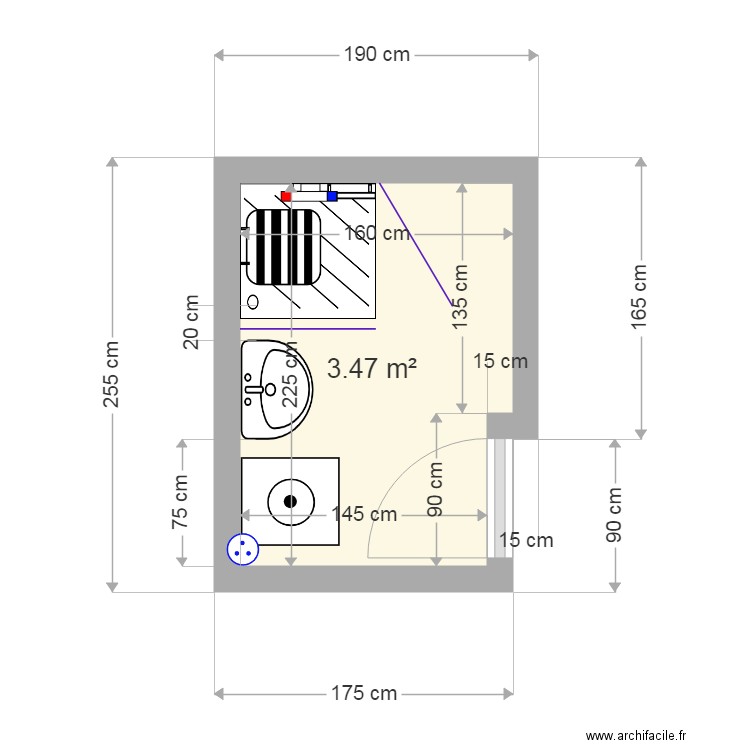 BENIGAUD projet. Plan de 0 pièce et 0 m2