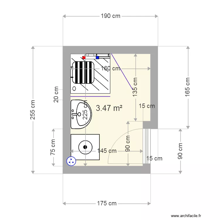 BENIGAUD projet. Plan de BENIGAUD projet. Plan de