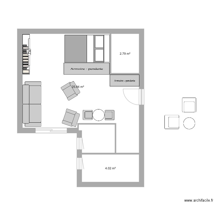 Ménard. Plan de 0 pièce et 0 m2