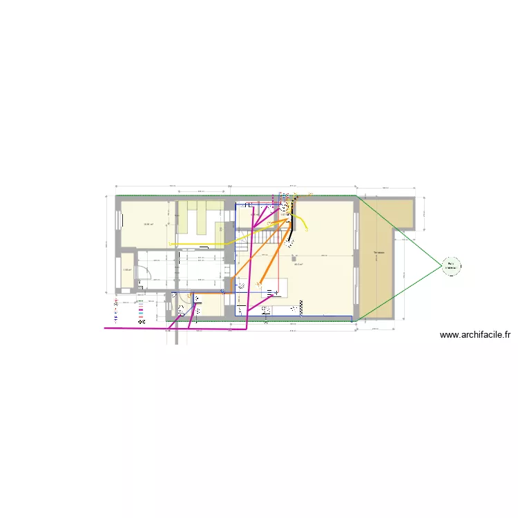 2020722 PLOMBERIE CHAUFFAGE. Plan de 