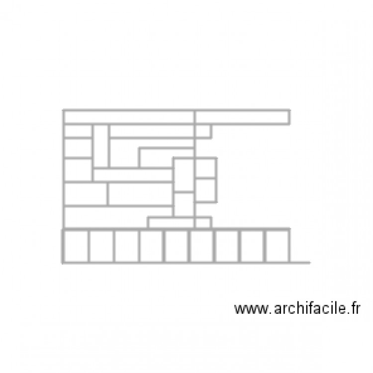 meuble bibliotheque 3. Plan de 0 pièce et 0 m2
