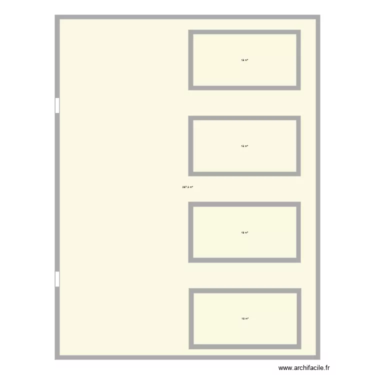Implantation dispositif num&eacute;rique. Plan de 