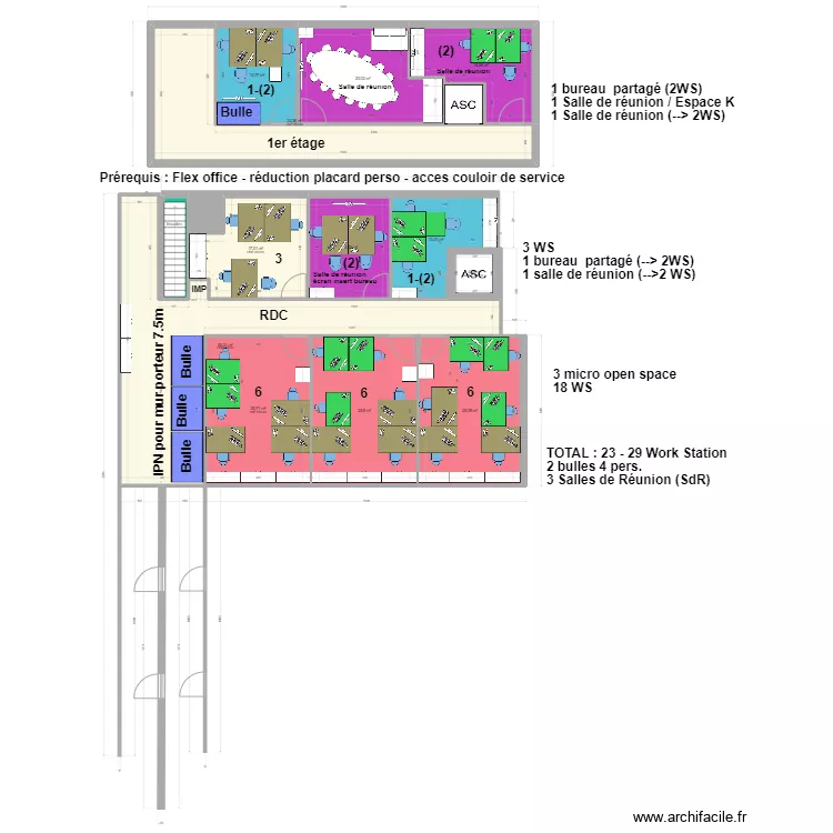 plans bureaux. Plan de plans bureaux. Plan de