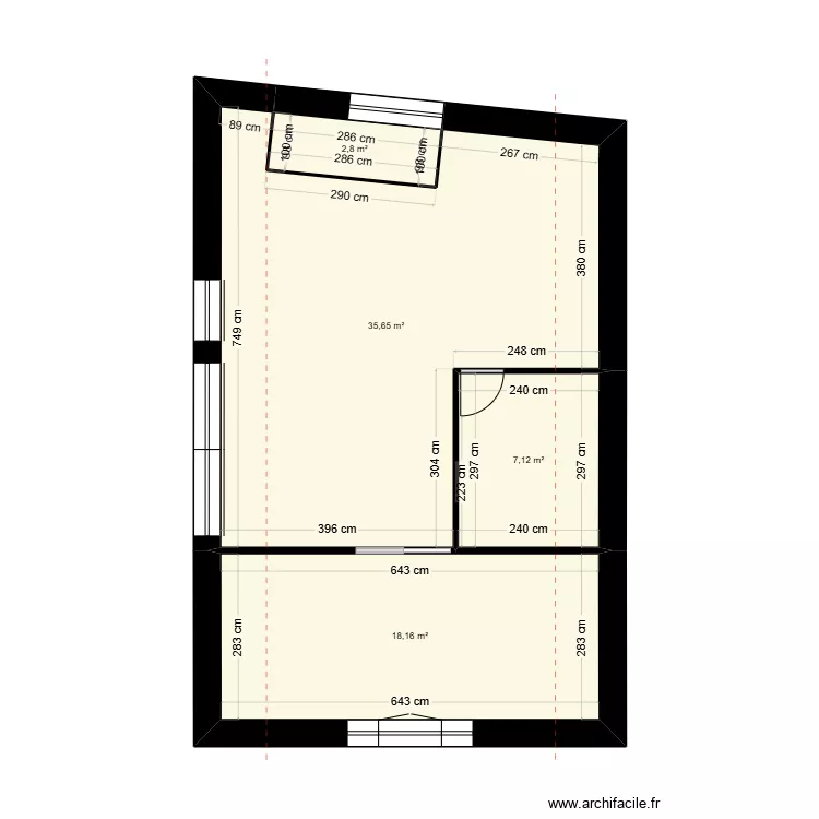 Soeur DJENKAM - Plan COMBLES 1. Plan de 0 pièce et 0 m2 Soeur DJENKAM - Plan COMBLES 1. Plan de 0 pièce et 0 m2