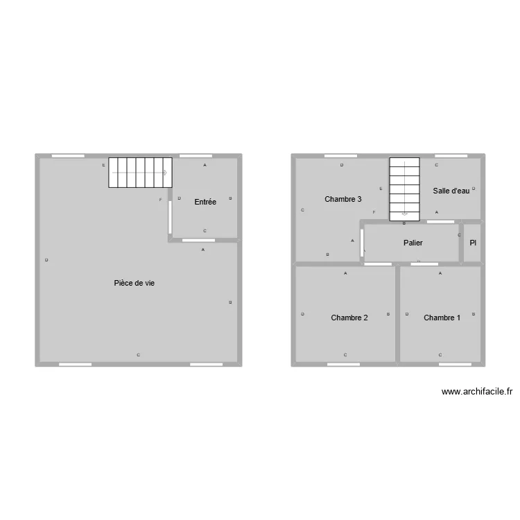 Baudry sgxv. Plan de 8 Pièces et 55 m² Baudry sgxv. Plan de 8 Pièces et 55 m²