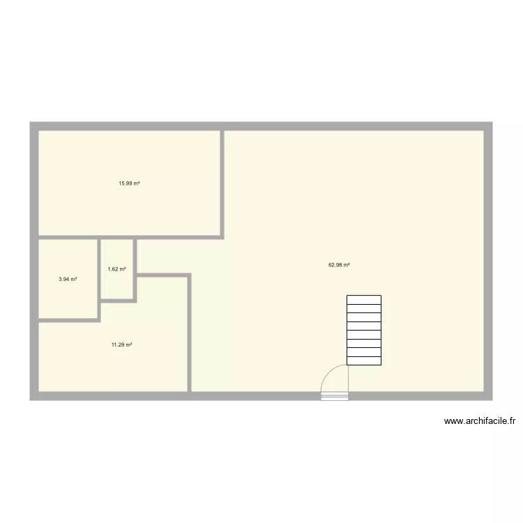 Velaine modifi&eacute;e. Plan de 