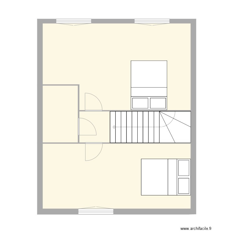 Maison Genlis chambre. Plan de 0 pièce et 0 m2