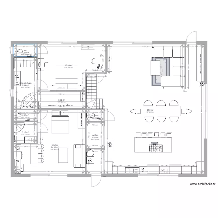 r&eacute;novation garagev2. Plan de 
