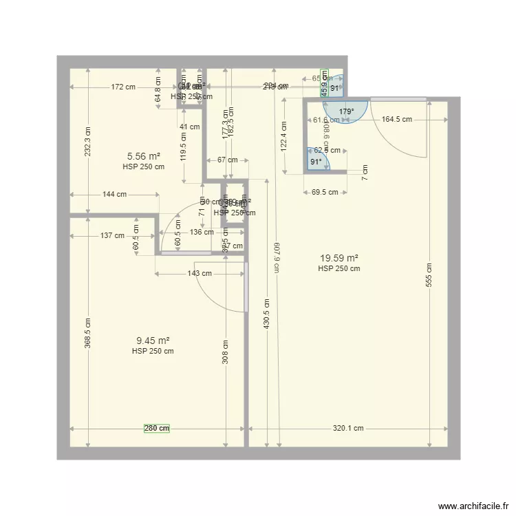 foncia rollinat B62. Plan de 