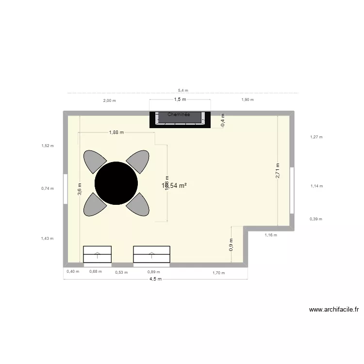 Cuisine + salle à manger + meubles 2. Plan de Cuisine + salle à manger + meubles 2. Plan de