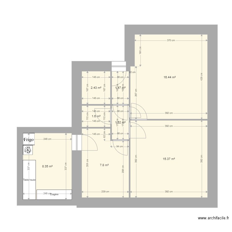 RENNES rdc. Plan de 0 pièce et 0 m2