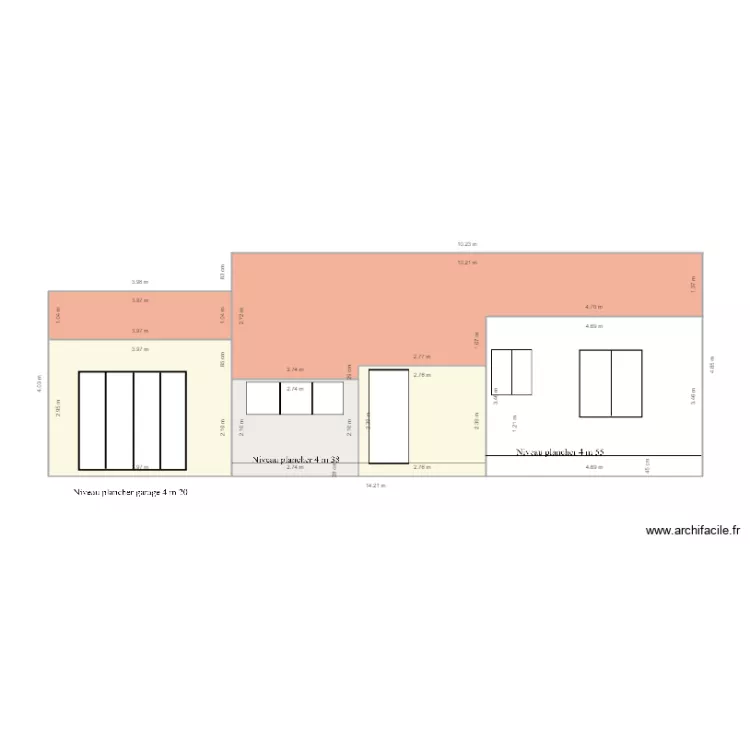 Facade Nord Renan. Plan de Facade Nord Renan. Plan de