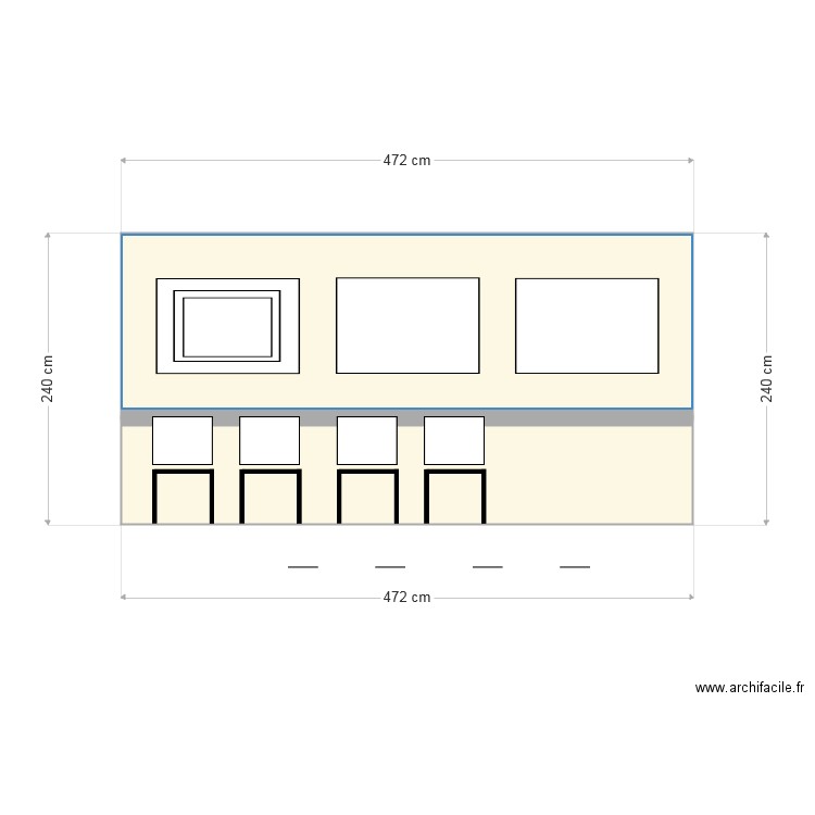 Déco Mur Flaurus. Plan de 0 pièce et 0 m2