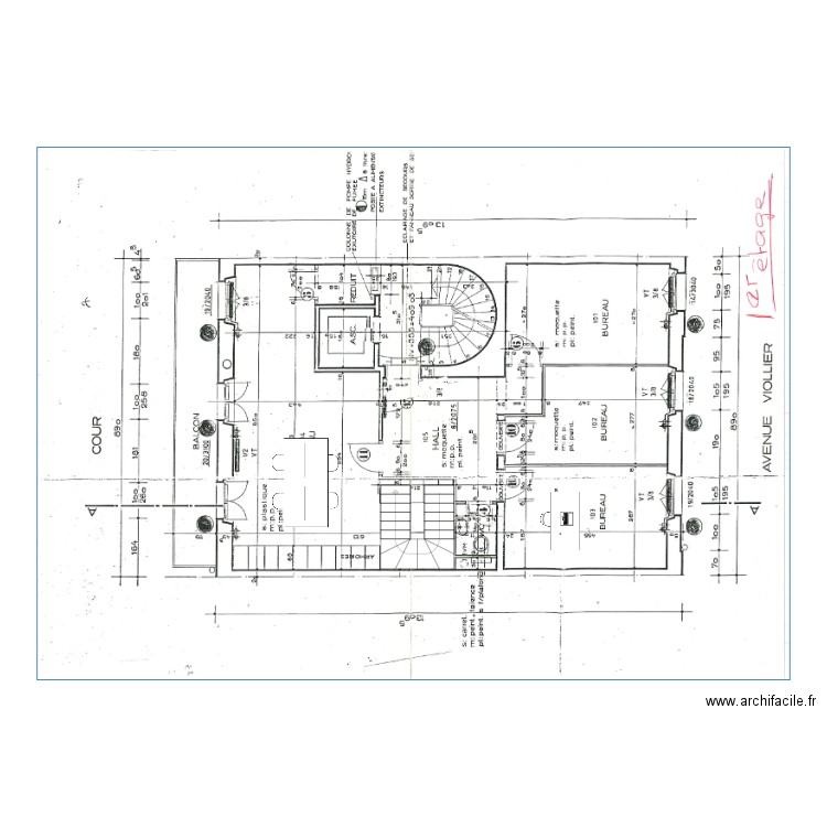 NyonViollier1er. Plan de 0 pièce et 0 m2