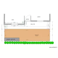 projet terrasse avec escalier droit 9 avril 