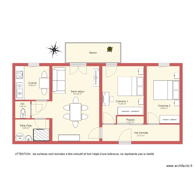 BI1275 BIBERIAN. Plan de 0 pièce et 0 m2