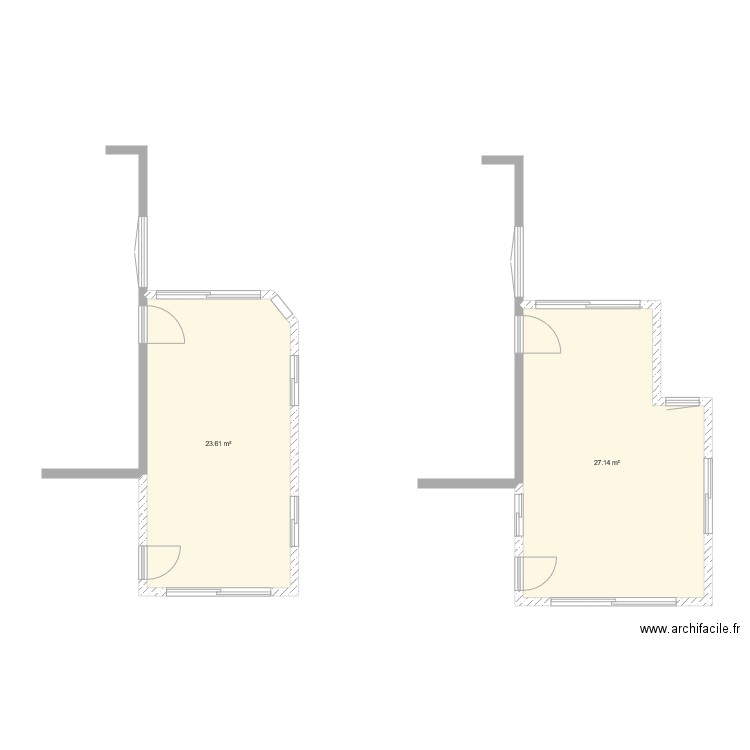 Extension St Hilaire details. Plan de 0 pièce et 0 m2