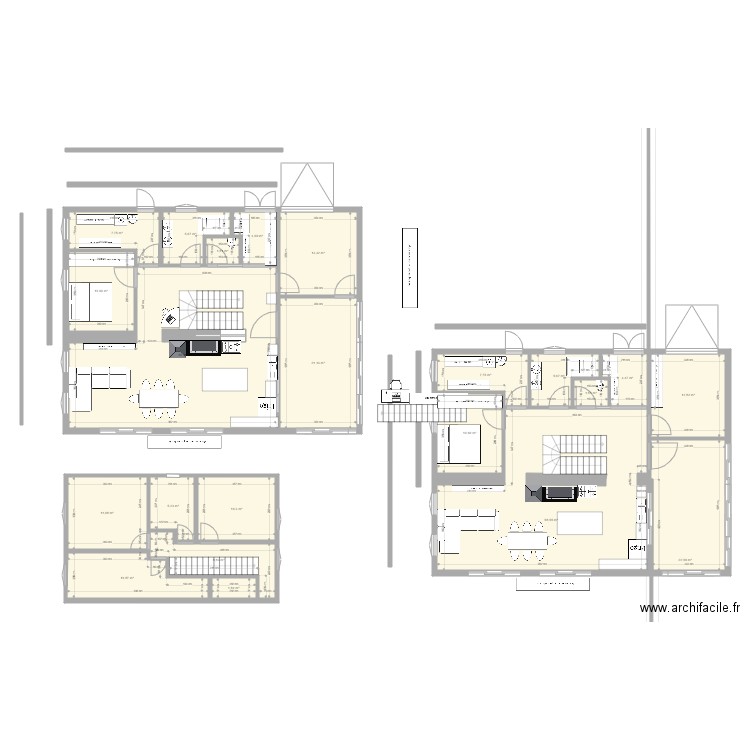 CARRE ET ETAGE. Plan de 0 pièce et 0 m2