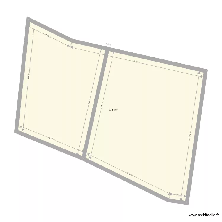 JULES BRISSON Garage. Plan de 