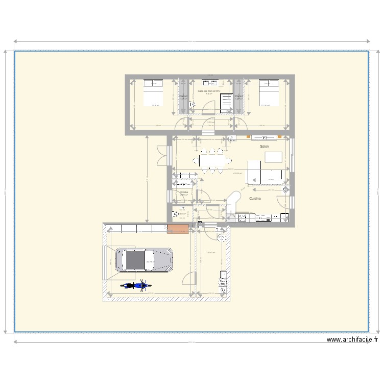 Projet 12. Plan de 0 pièce et 0 m2