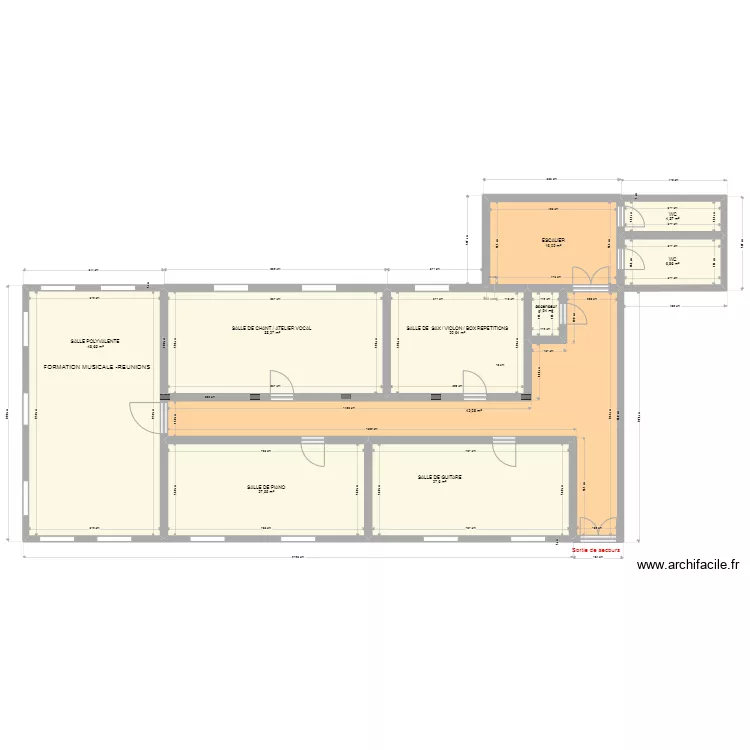 1er &eacute;tage - IMPULSE maj 20-06-22. Plan de 