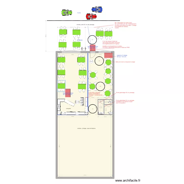 terre et mer  travaux V2. Plan de 0 pièce et 0 m2