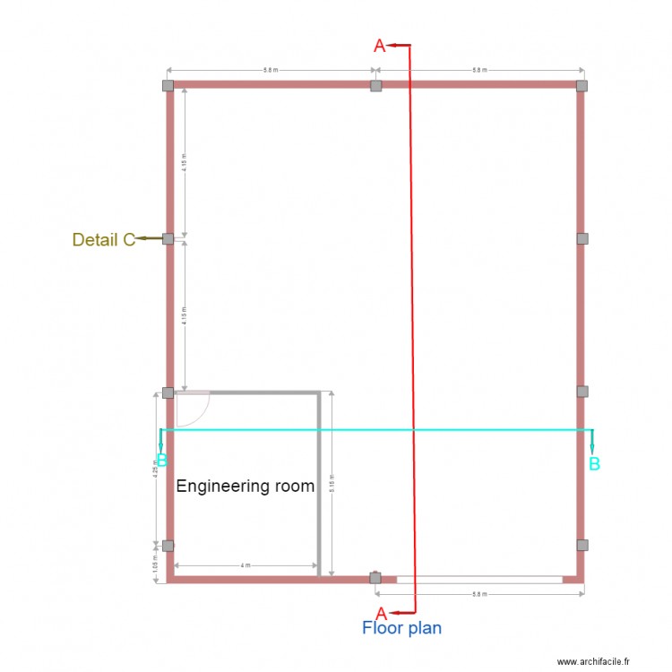 floor plan. Plan de 0 pièce et 0 m2