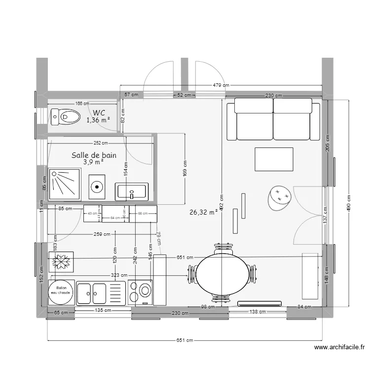 cuisine. Plan de cuisine. Plan de