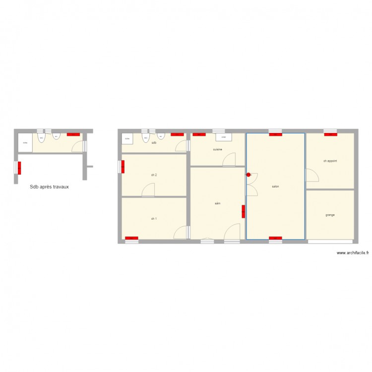 DUMONT. Plan de 0 pièce et 0 m2