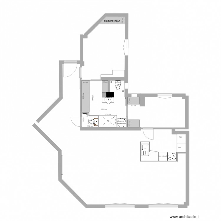 Appartement Ledru Rollin Revolution 2. Plan de 0 pièce et 0 m2