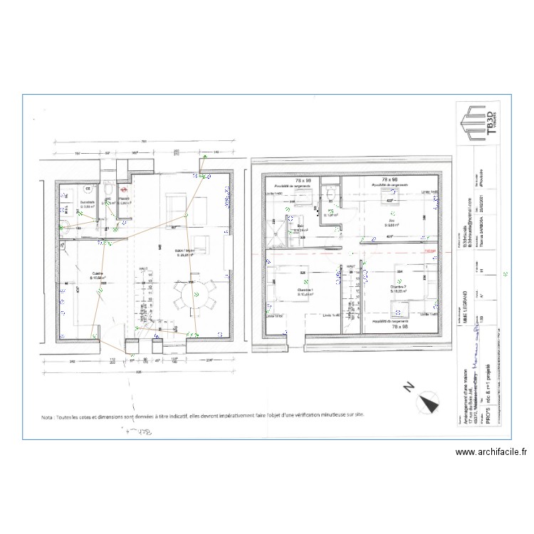 LEGRAND 1. Plan de 0 pièce et 0 m2