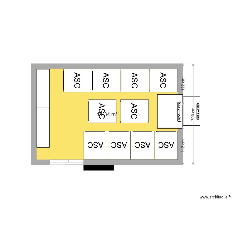 SHEFA BAKERY CF. Plan de 0 pièce et 0 m2