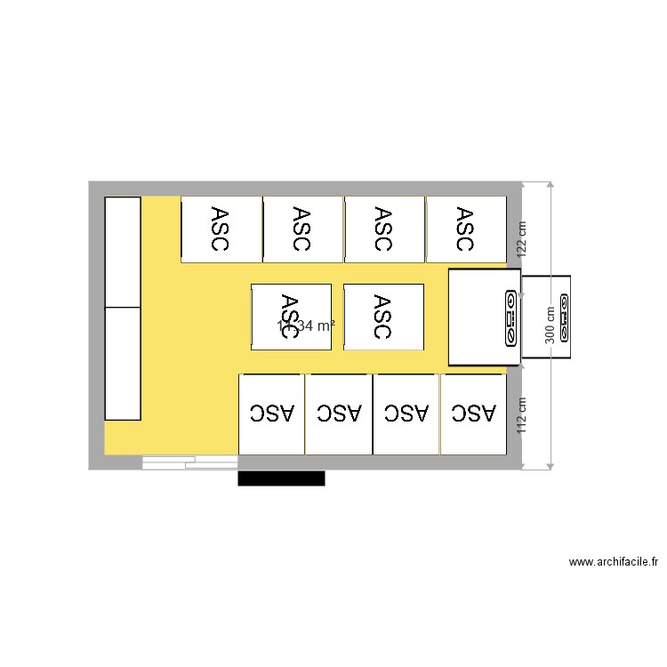 SHEFA BAKERY CF. Plan de 0 pièce et 0 m2